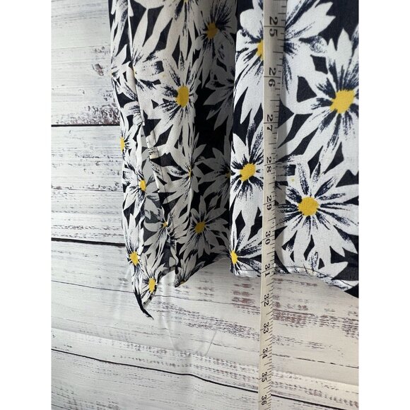 Vintage Kathryn Deene New York Button Down Floral Shirt Size 22/24 Short Sleeve - Picture 7 of 14